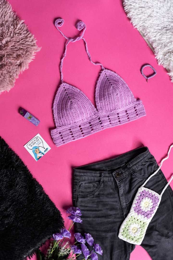 Sass Obsessed's Top 12 Most Fashionable Crochet Bralette Tops of
