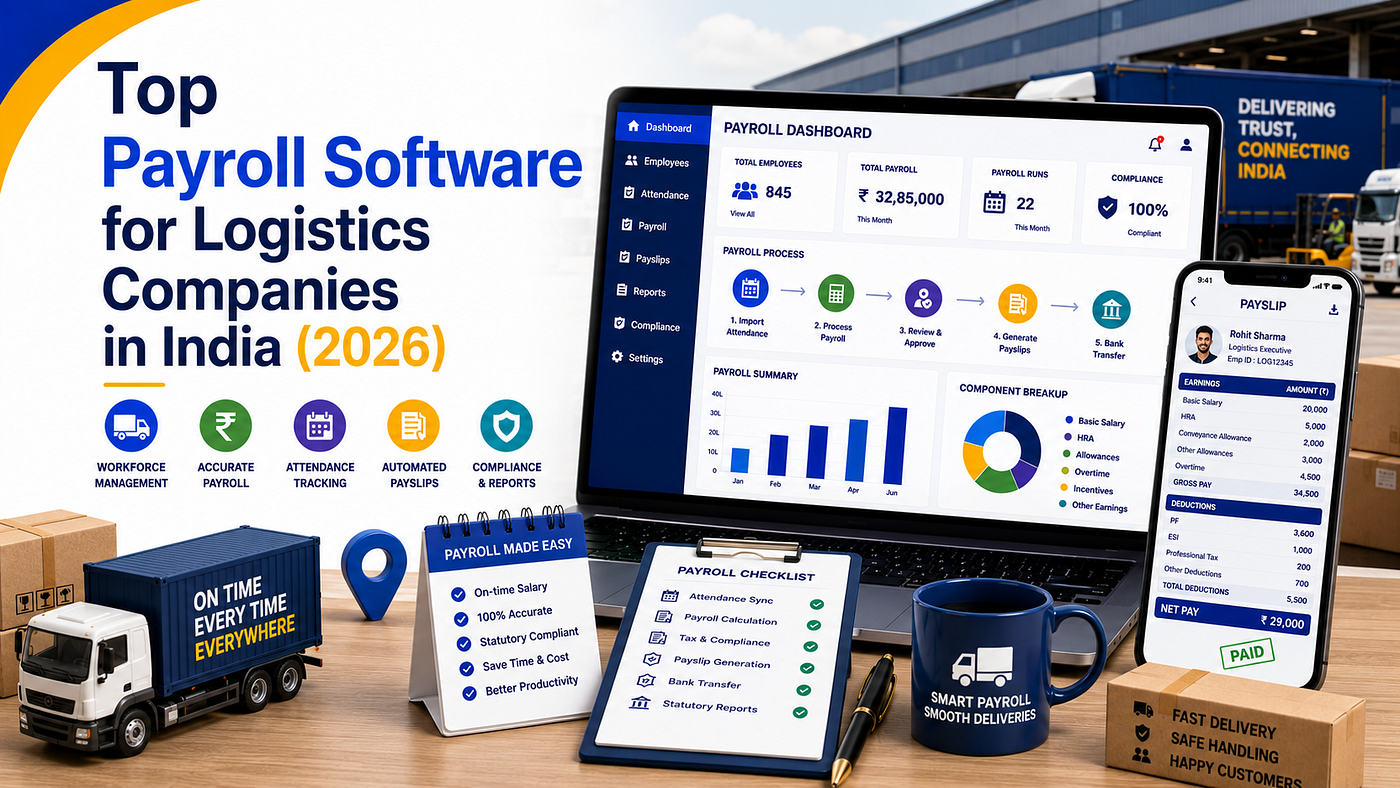 Top Payroll Software for Logistics Companies in India (2026)