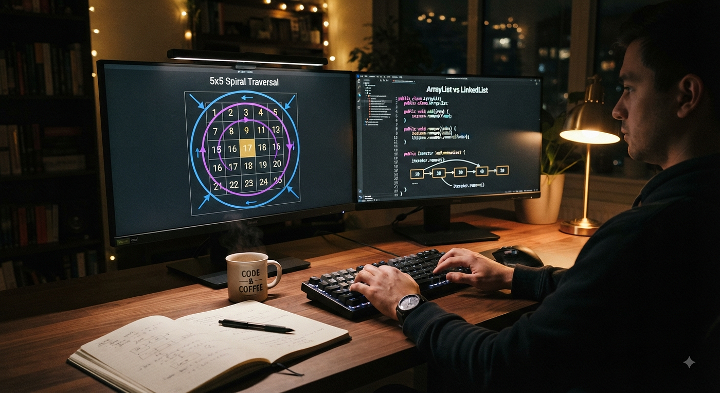 Learning Java from Scratch with Arbiter — Arrays & Core Collections: Ring Traversal, Iterator.remove
