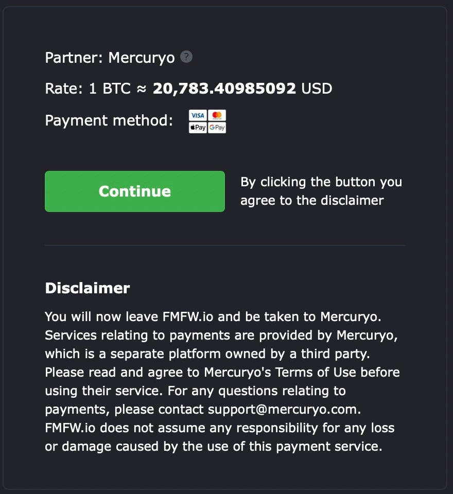 How to use Mercuryo to buy crypto on FMFW.io | by FMFW.io | Medium