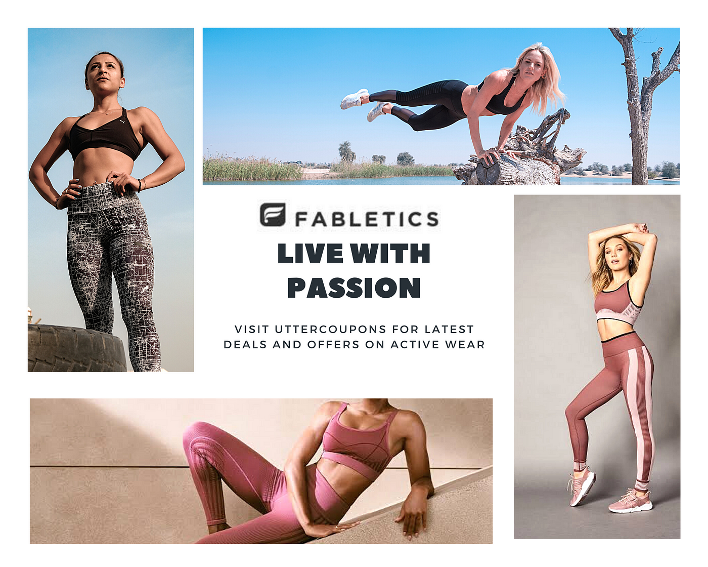 FABLETIC LIVE WITH FASHION. With Fabletics Promo Code, you can hit