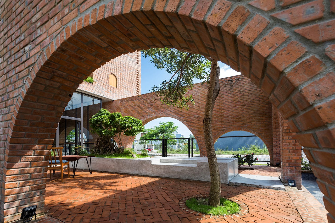 Cuckoo House, made with clay blocks in Vietnam. Source: Arch Daily