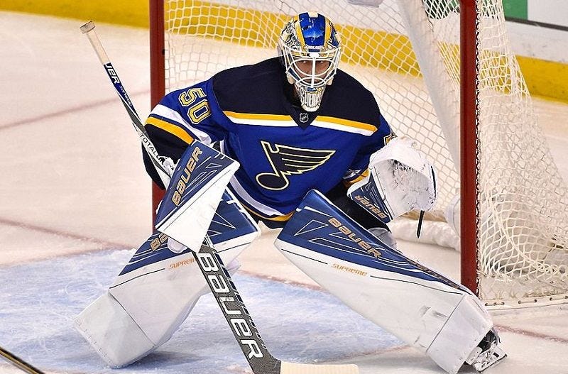 Blues turn to Jordan Binnington for Game 4 - NBC Sports