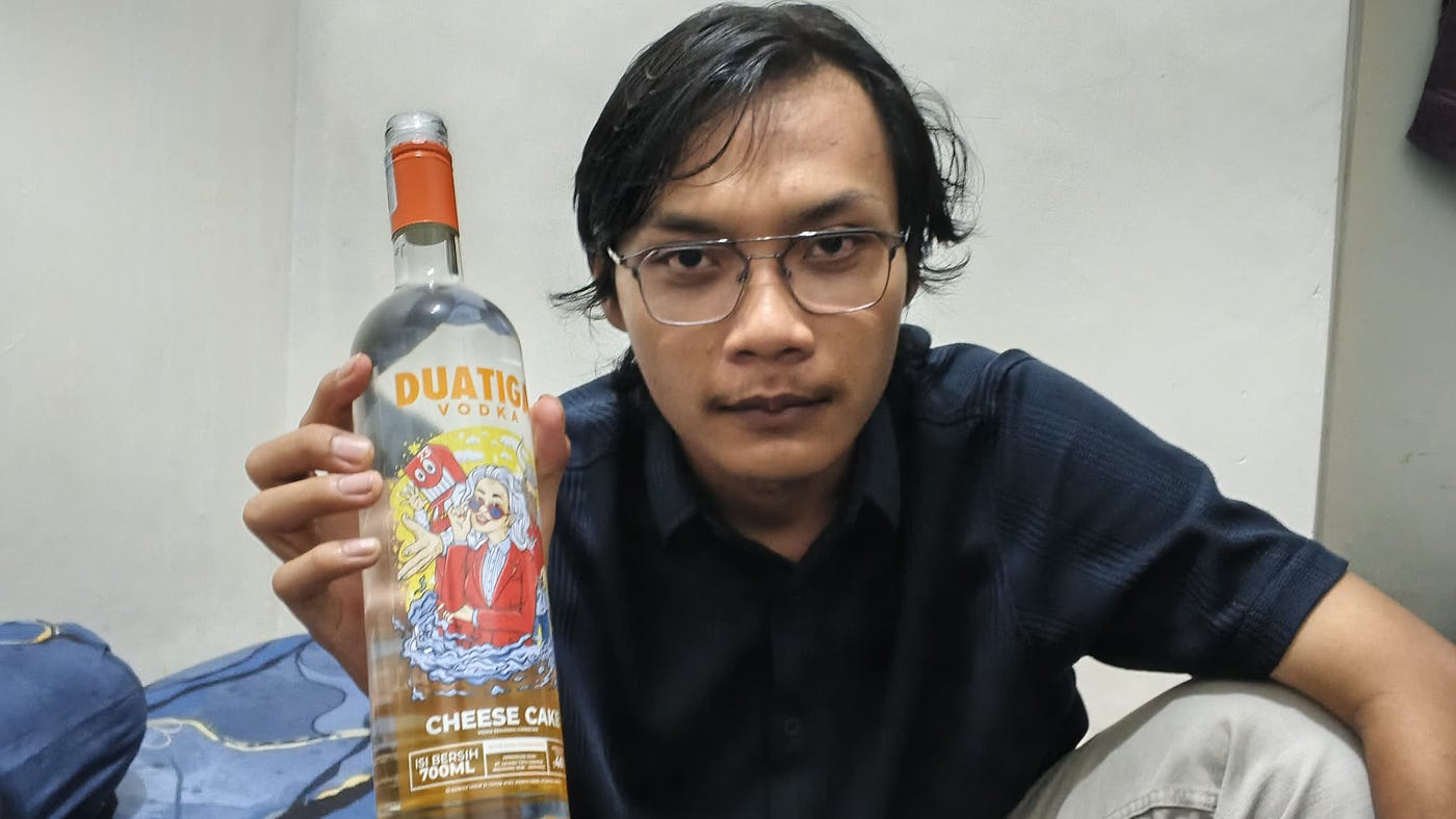 Tuhan, minum Vodka yukk!!!