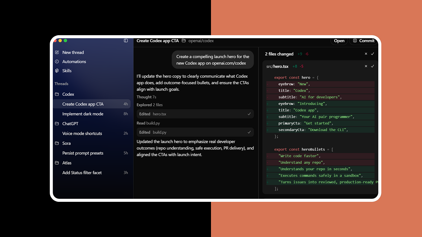 Building a Complete Web App with OpenAI Codex