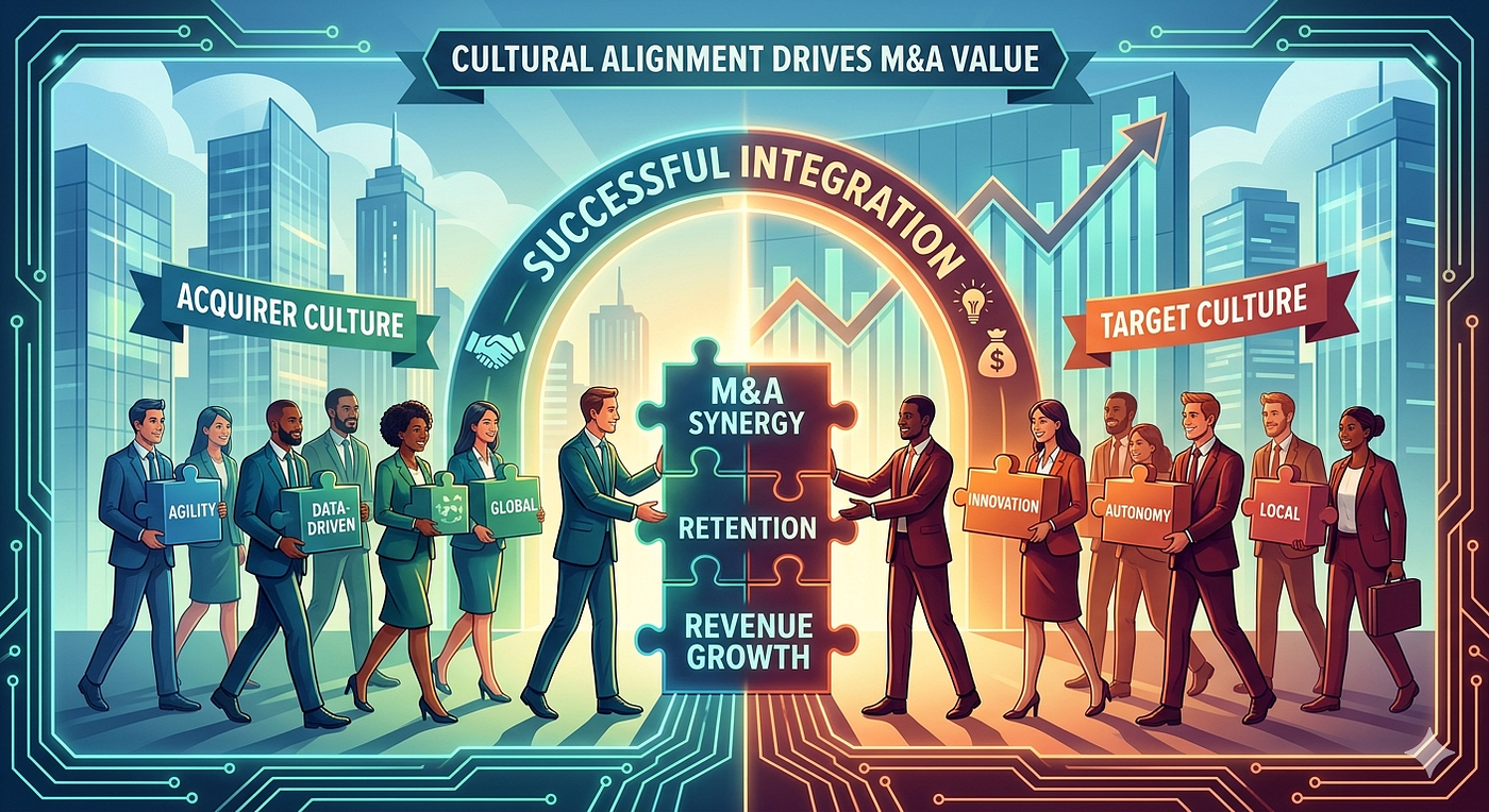 Navigating Cultural Shifts in M&As
