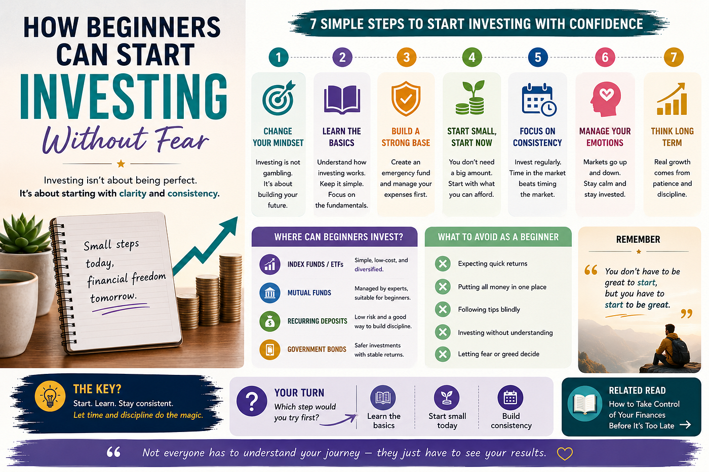 How Beginners Can Start Investing Without Fear