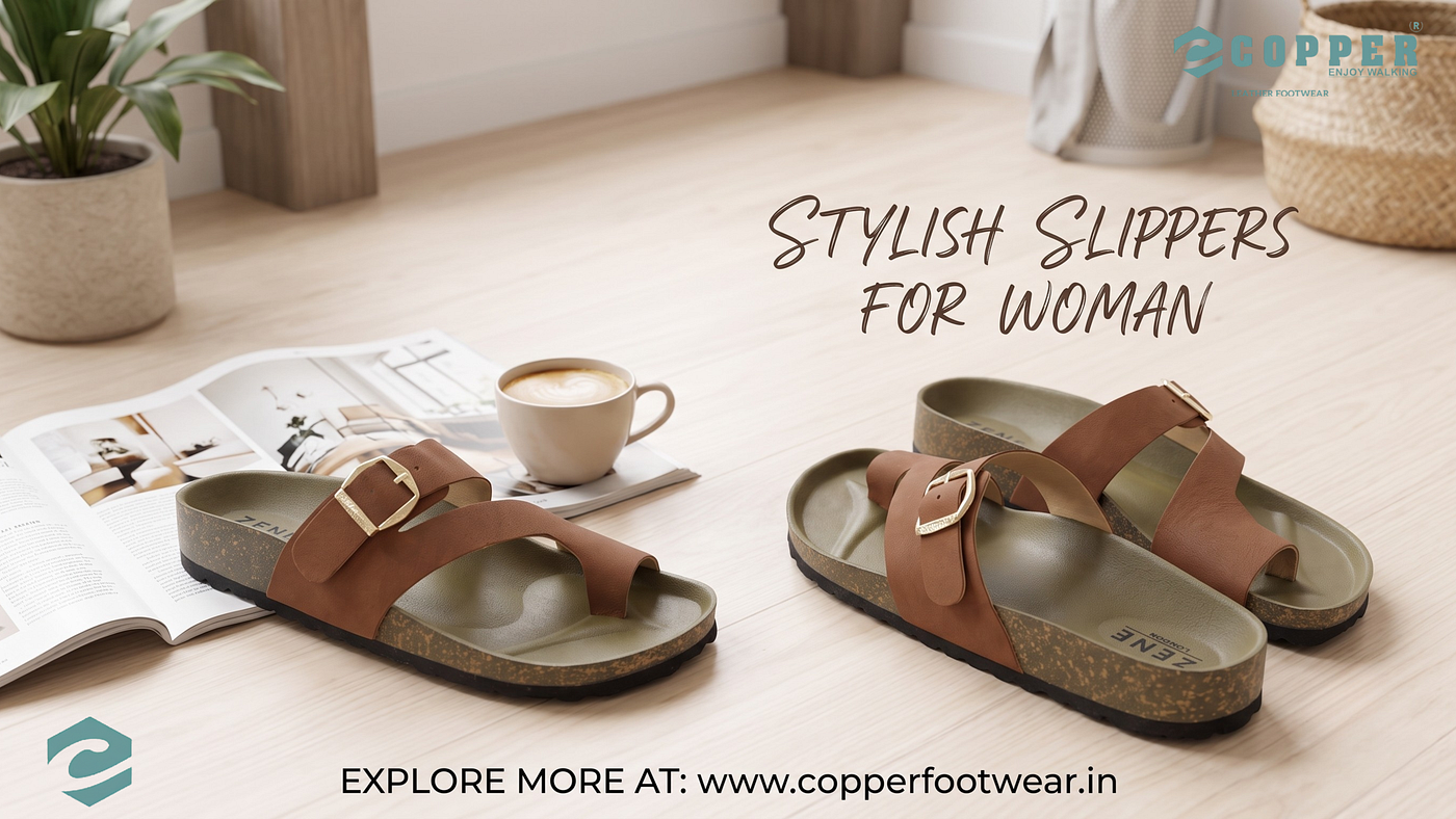 Stylish Slippers for Women | Premium, Comfortable & Trendy Footwear — Copper Footwear
