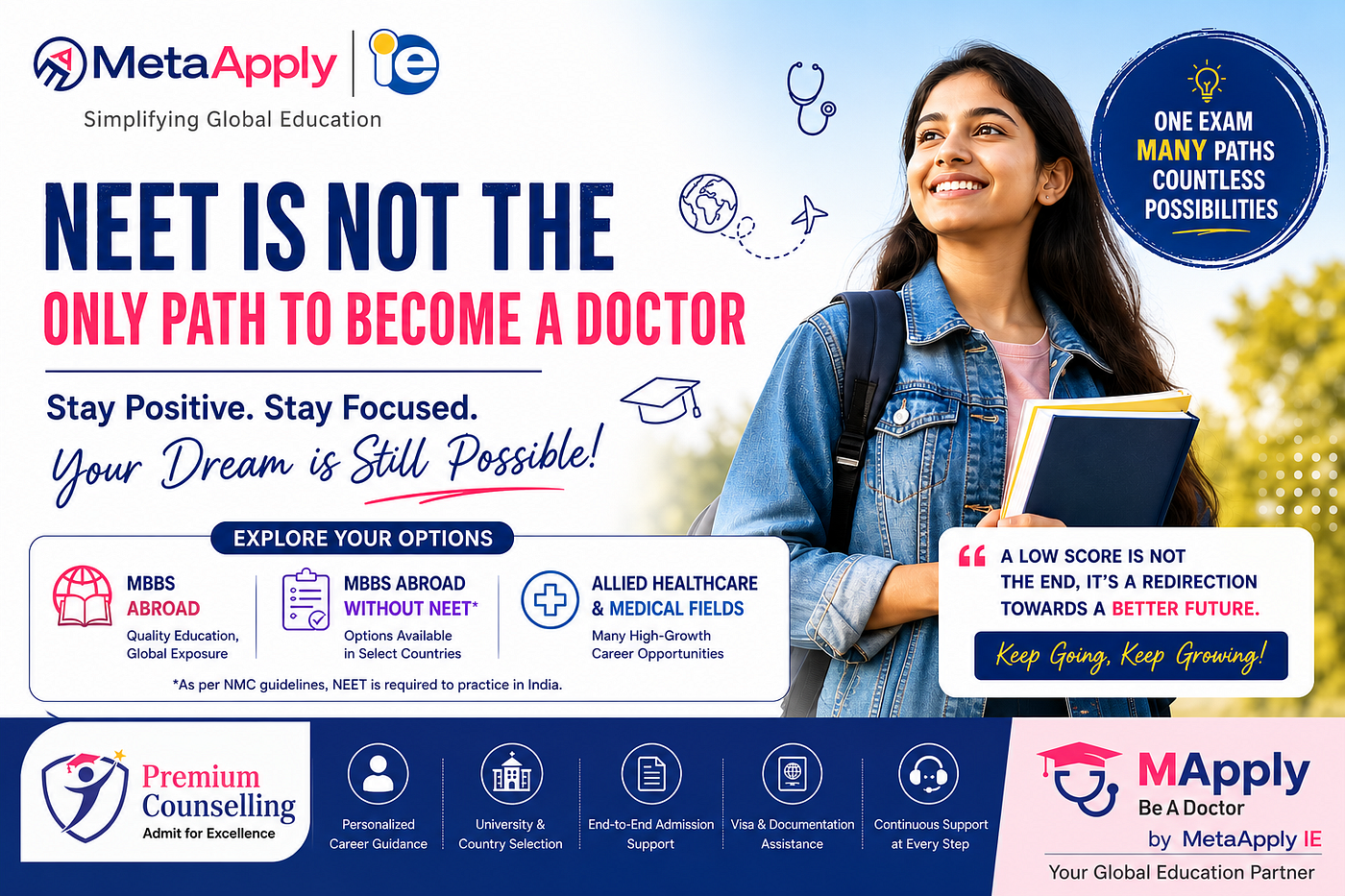 Life After NEET: What’s Next If Your Score Isn’t What You Expected?