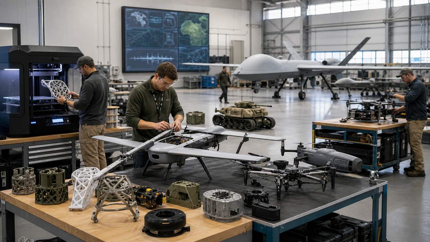 America just put $54 billion on the table for autonomous drones — and quietly opened a door for 3D…