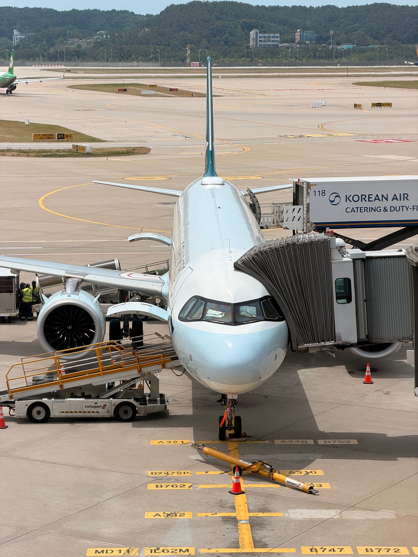 國泰 A321neo：首爾至香港