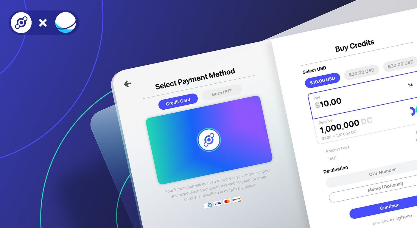 Helium Data Credit Portal by Sphere: Simplifying Access to the 