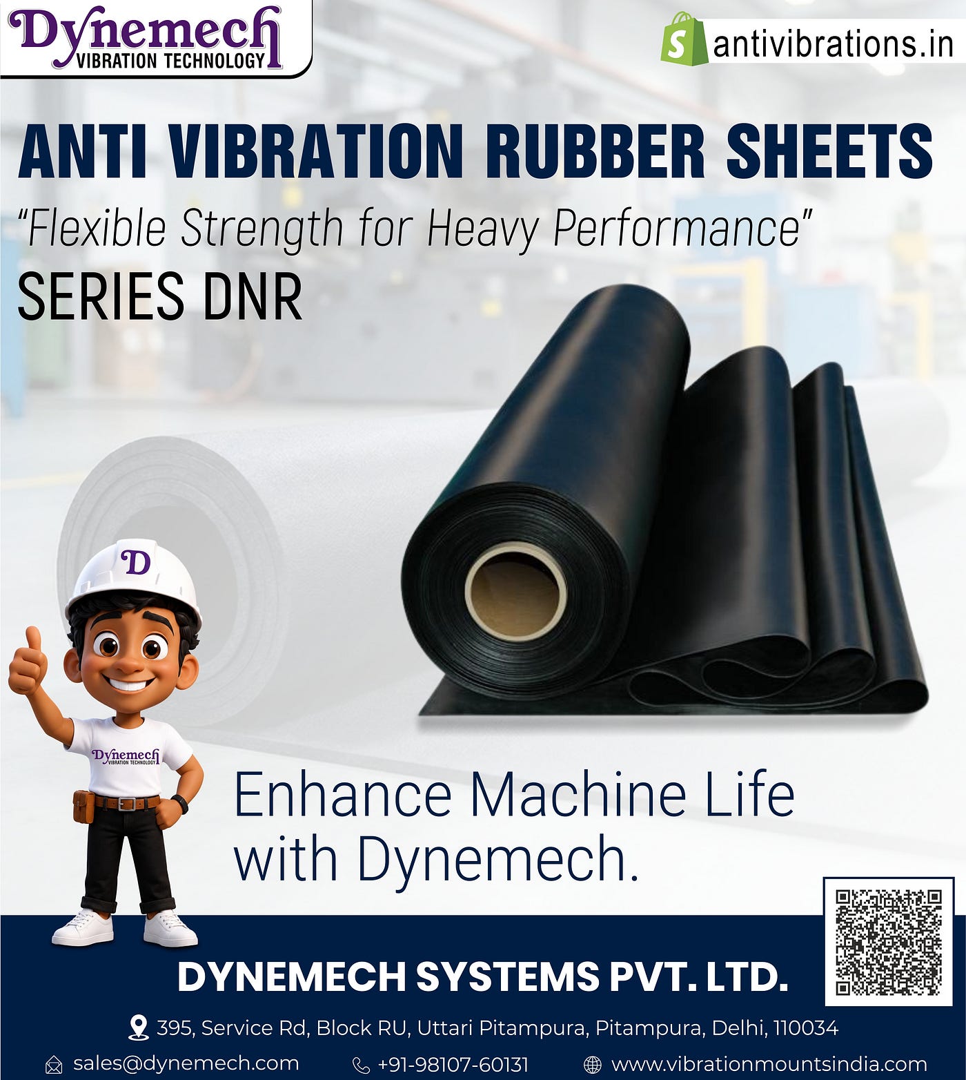 𝗗𝗬𝗡𝗘𝗠𝗘𝗖𝗛 𝗔𝗡𝗧𝗜-𝗩𝗜𝗕𝗥𝗔𝗧𝗜𝗢𝗡 𝗥𝗨𝗕𝗕𝗘𝗥 𝗦𝗛𝗘𝗘𝗧𝗦 — 𝗗𝗡𝗥 𝗦𝗘𝗥𝗜𝗘𝗦