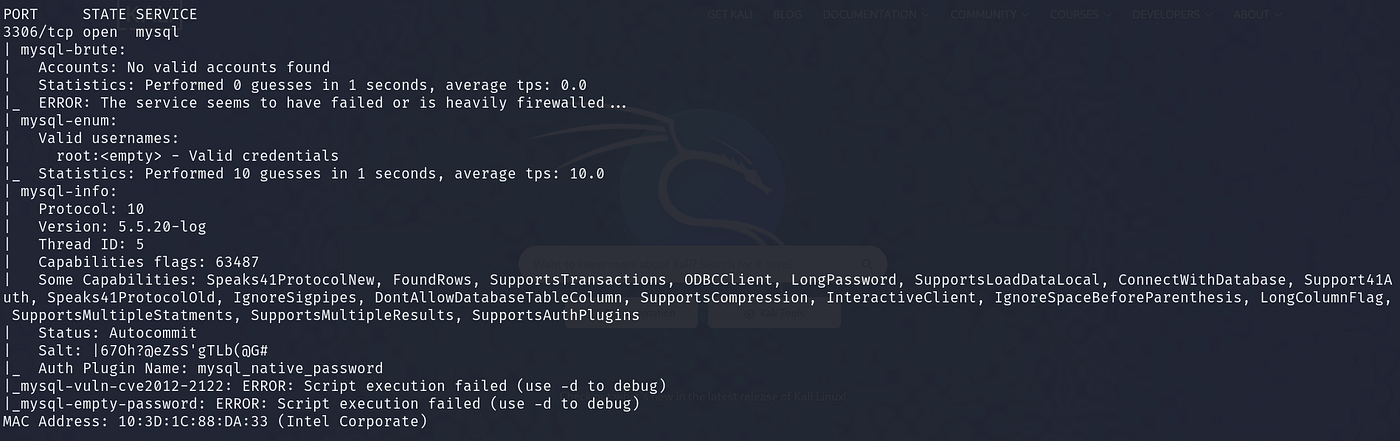 Metasploitable 3 — MySQL Blank Creds and Local File Read | by