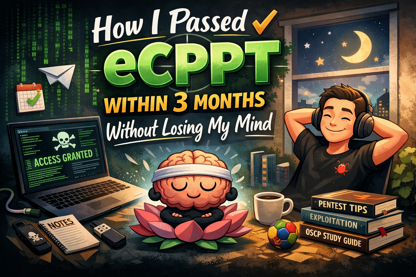How I Passed eCPPT within 3 months Without Losing My Mind