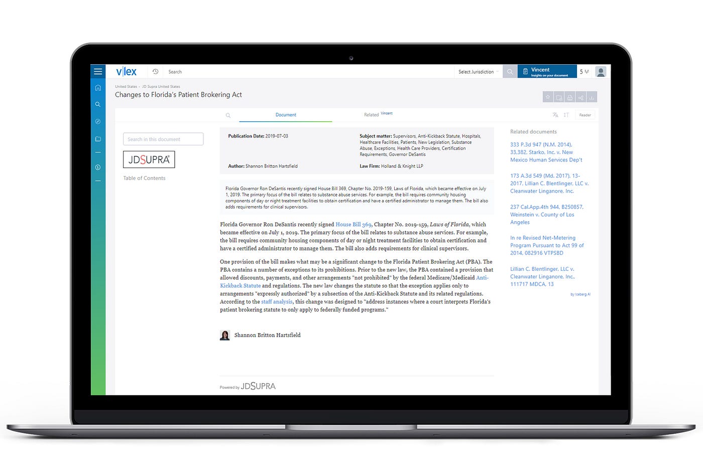 vLex now features expert legal commentary in new Blog category | by Dr  Matthew Terrell | vLex News and Updates