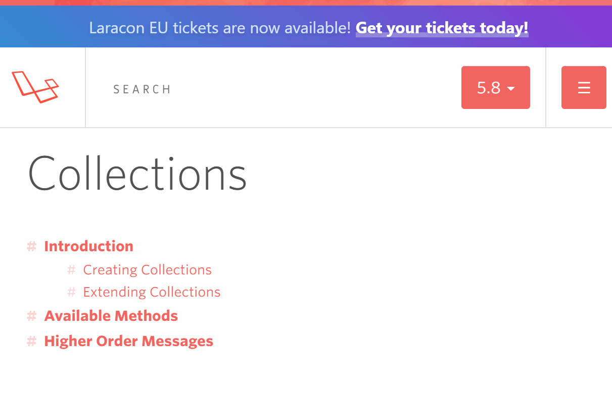 Laravel: Collection and Validation methods ordered by “purpose” | by Italo  Baeza Cabrera | Medium