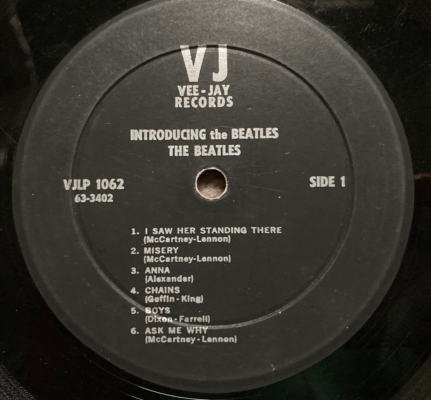 The Beatles' Vee-Jay Album. The opening shot of the British… | by