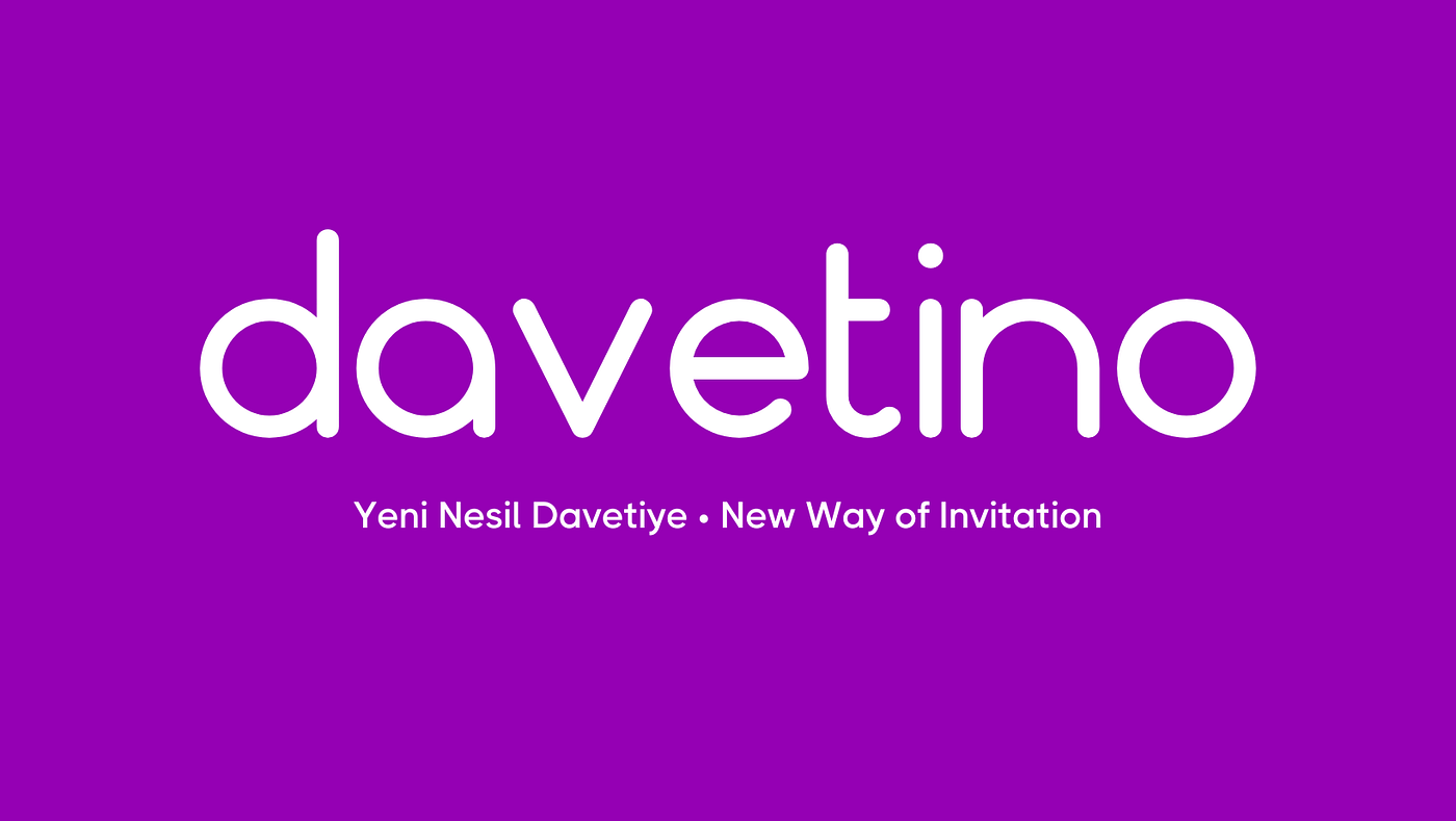 davetino: yeni nesil davetiye