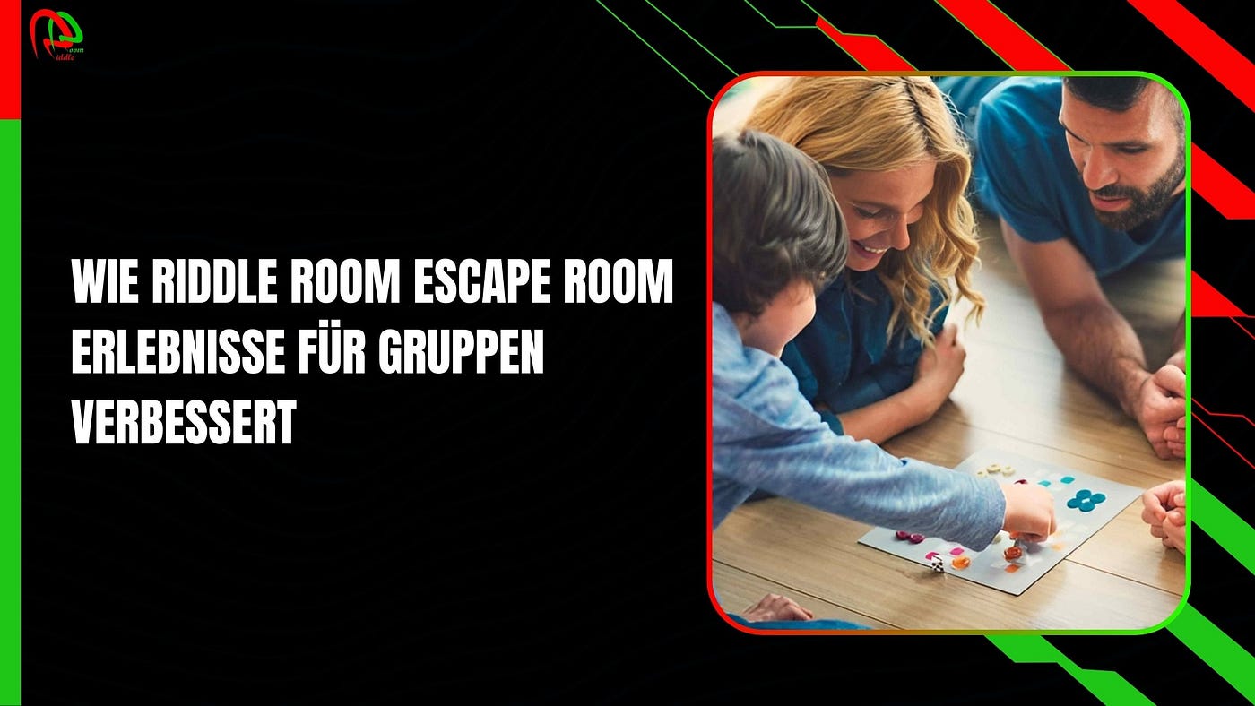Wie Riddle Room Escape Room Erlebnisse für Gruppen verbessert