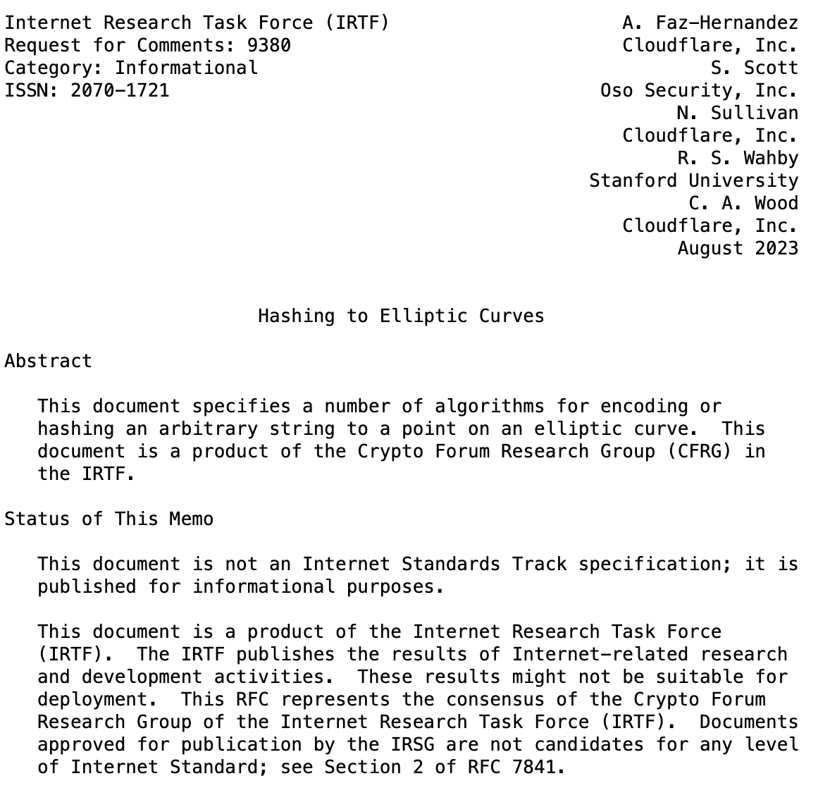 Hashing Data To a Curve. One of the great advancements in the… | by Prof  Bill Buchanan OBE FRSE | ASecuritySite: When Bob Met Alice | Medium