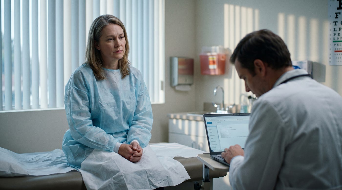 Your doctor is still giving you HRT
 advice from 2002