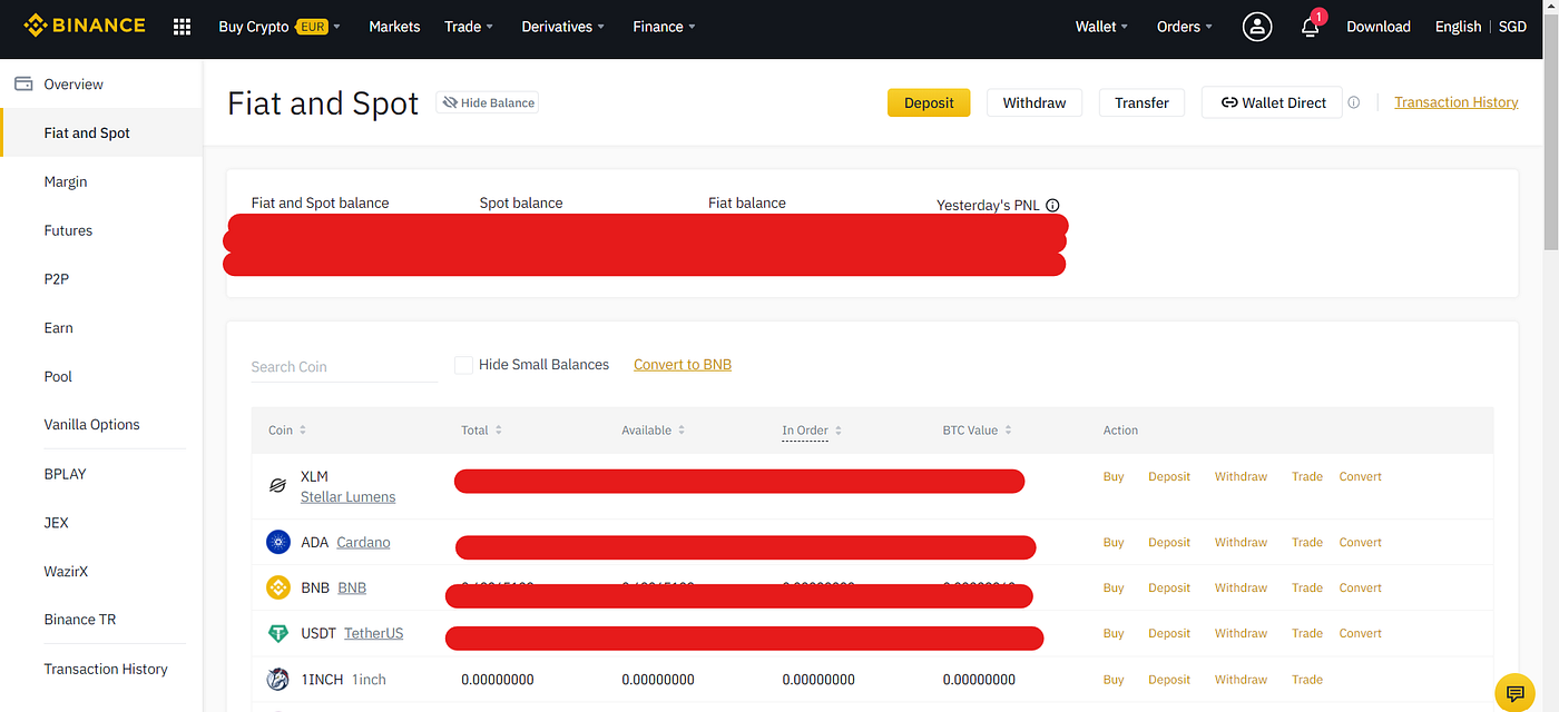 How to Fund your Binance.com Account in Singapore Using 15 Easy Steps | by  Evan Woon | Medium