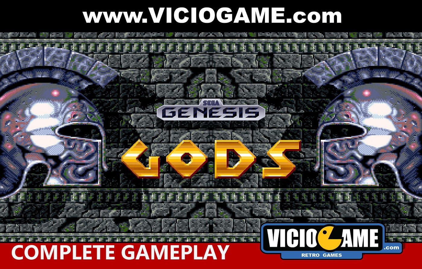🎮 Gods (Mega Drive) Complete Gameplay