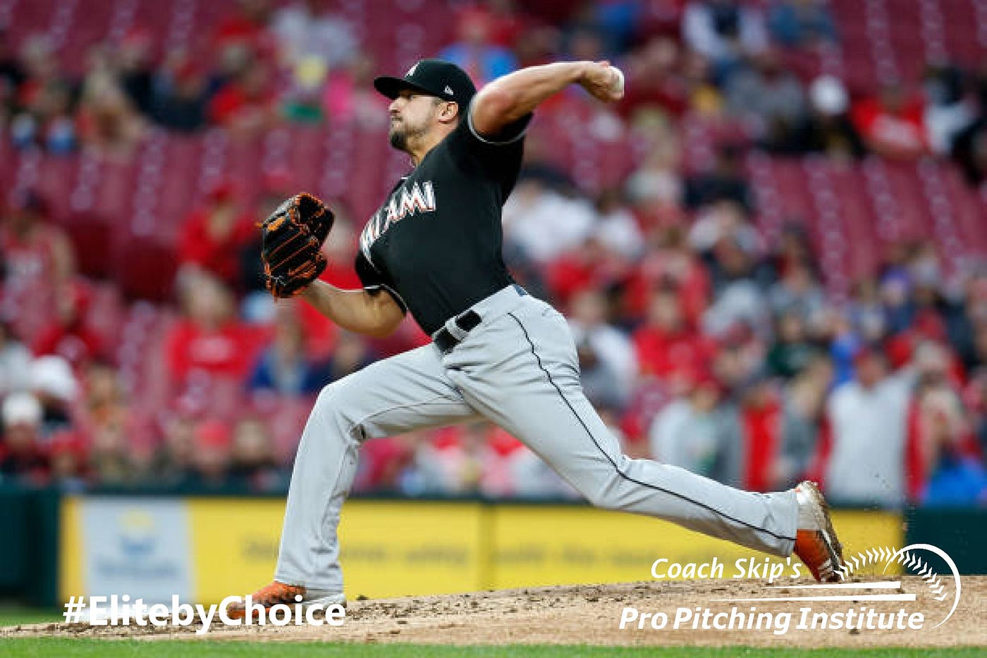 A powerful pitch begins with the lower body, not the throwing arm.