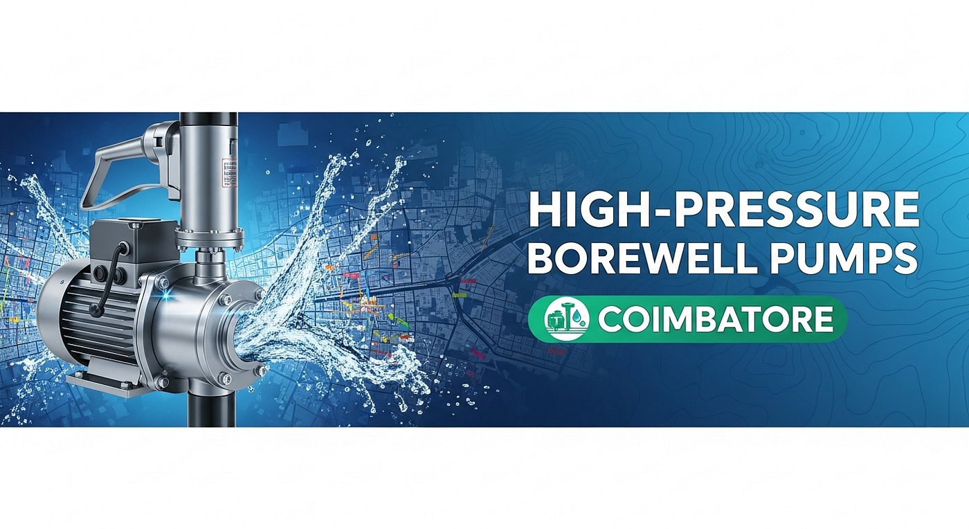 Selecting the Right Borewell Pump for High Pressure Needs
