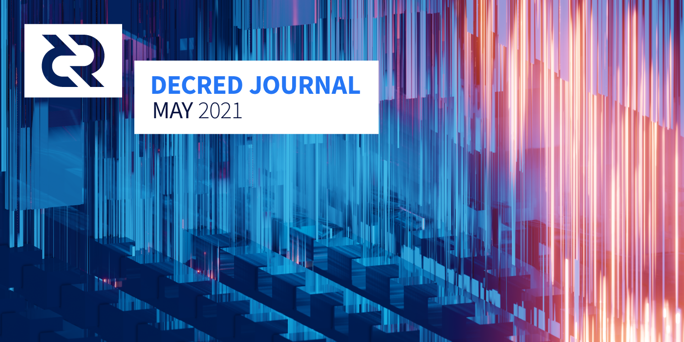 Decred Journal — May 2021. Highlights for May are v1.6.3 release… | by  Richard Red | Decred | Medium