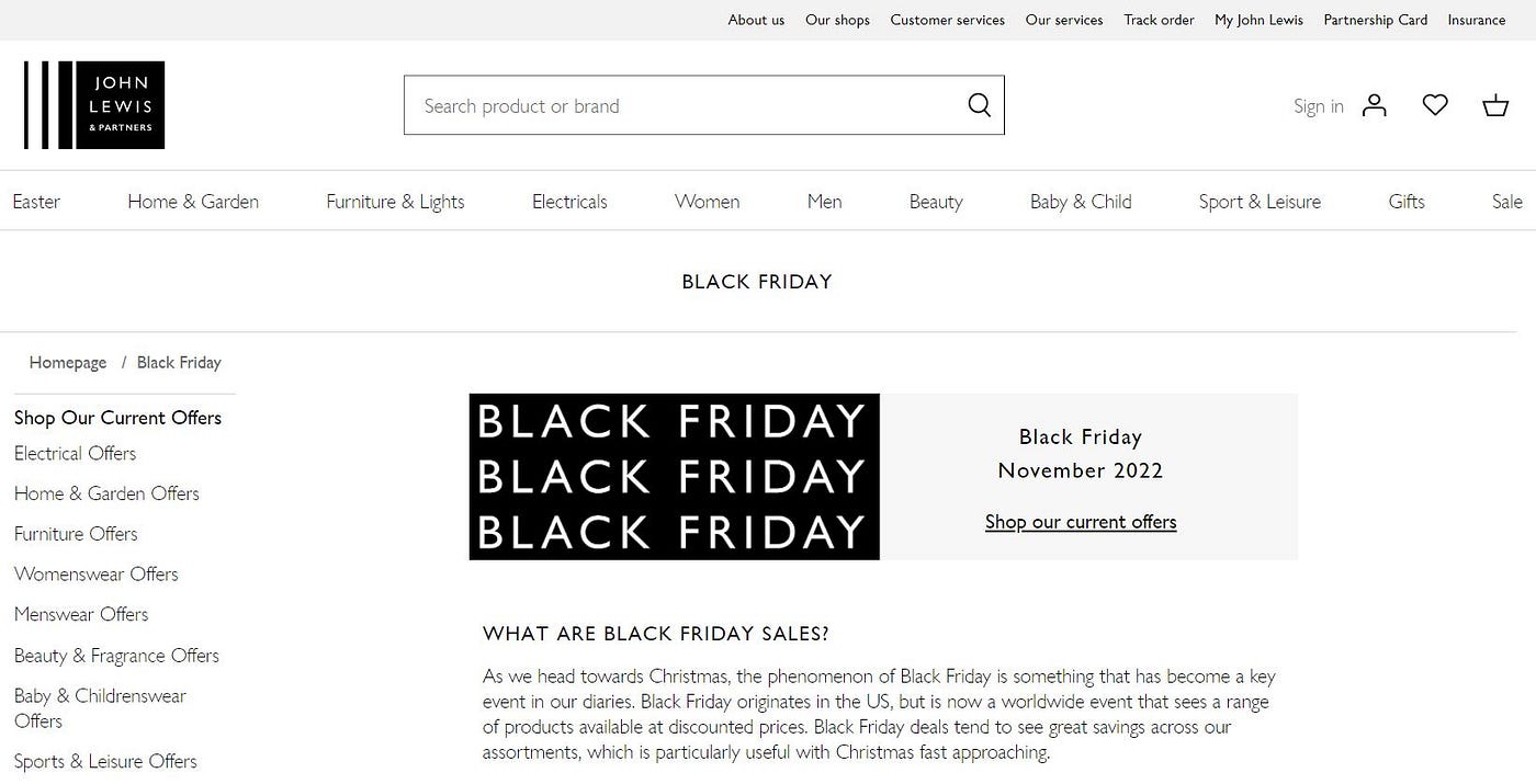 Preparing digital John Lewis for peak events — Live Load Tests