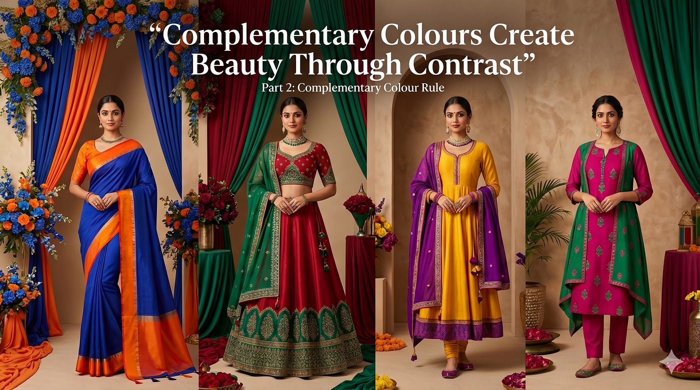 5 Colour Rules Every Fabric Designer Should Know — Part 2: The Complementary Colour Rule