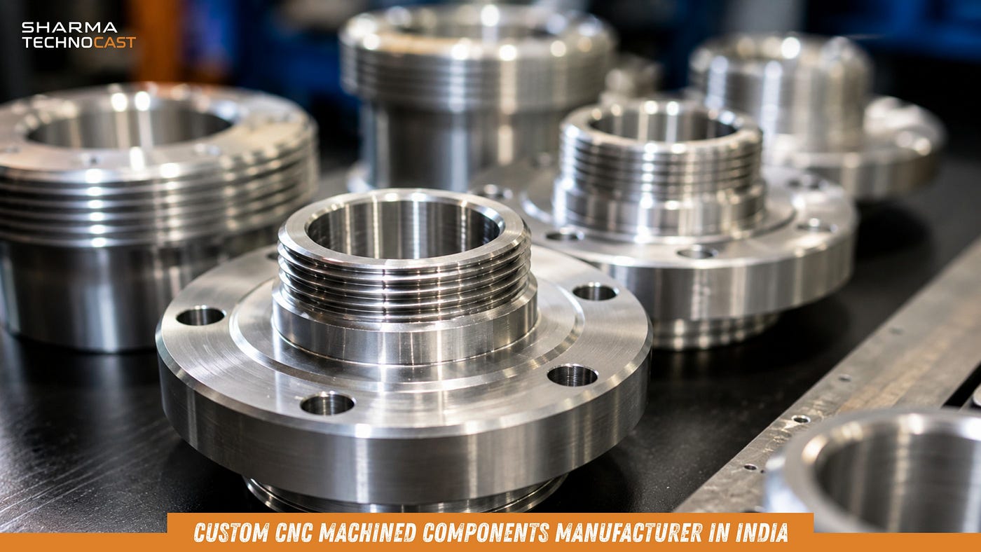 Custom CNC Machined Components Manufacturer in India