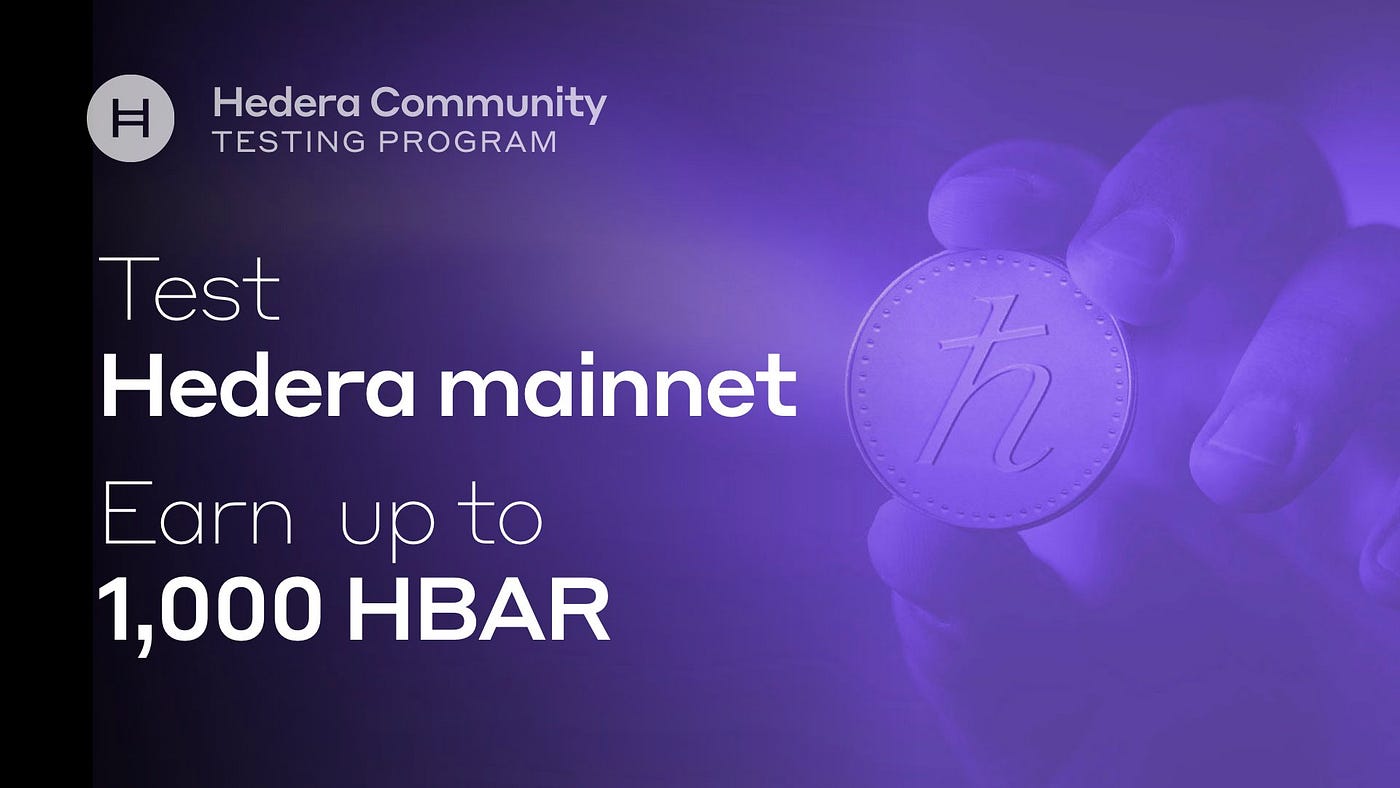 Hedera Hashgraph Launches Mainnet Early Access Program | by Hedera Team |  Hedera Blog | Medium