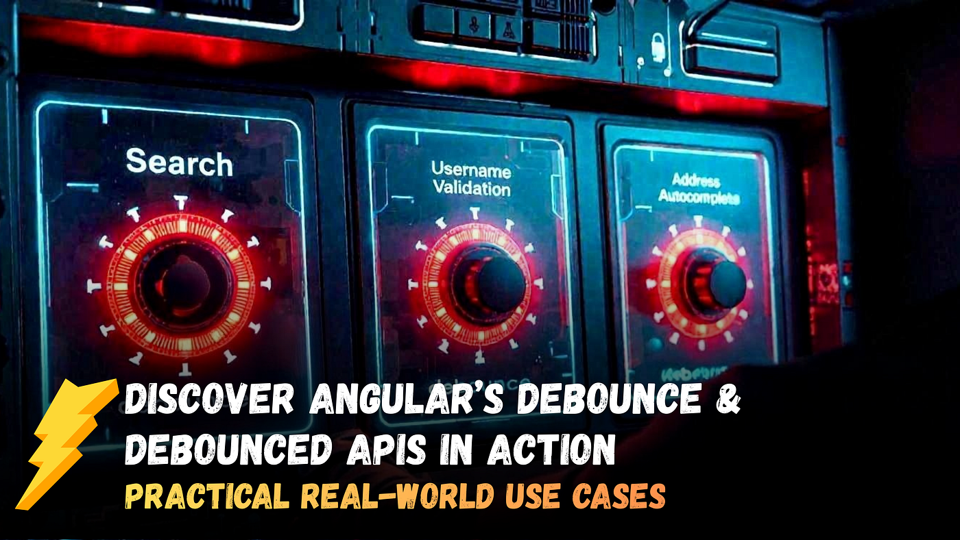 Meet Angular’s Debounce & Debounced APIs in Action ⚡️🔥