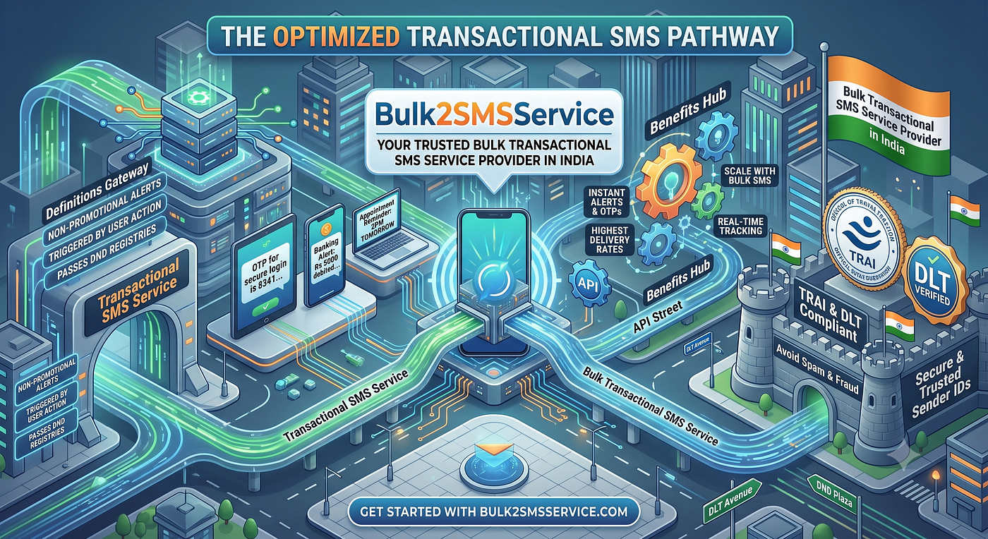 From Clicks to Conversions: Scaling Your Business with a Bulk Transactional SMS Service Provider in…