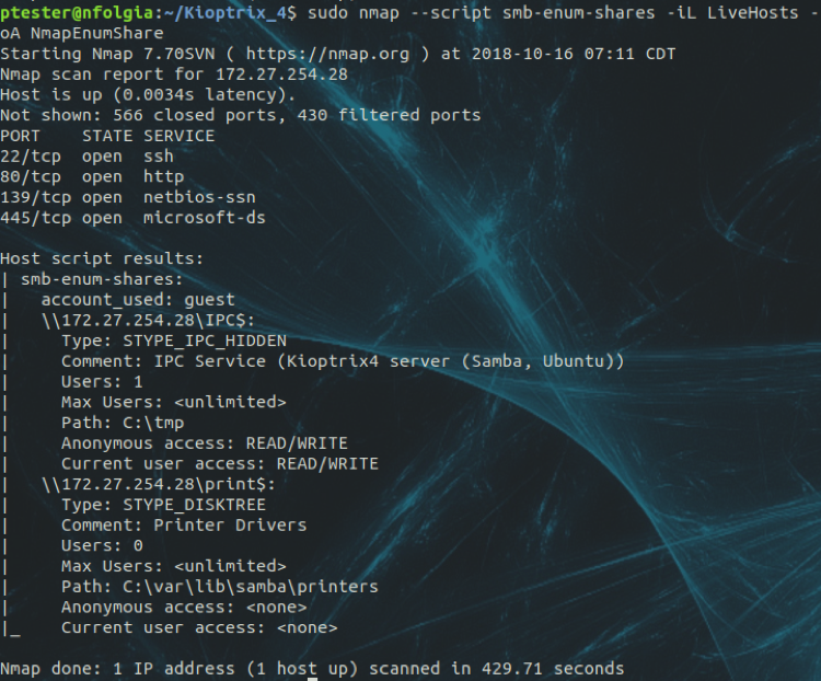 VulnHub — Kioptrix: Level 4. In reviewing multiple blogs and
