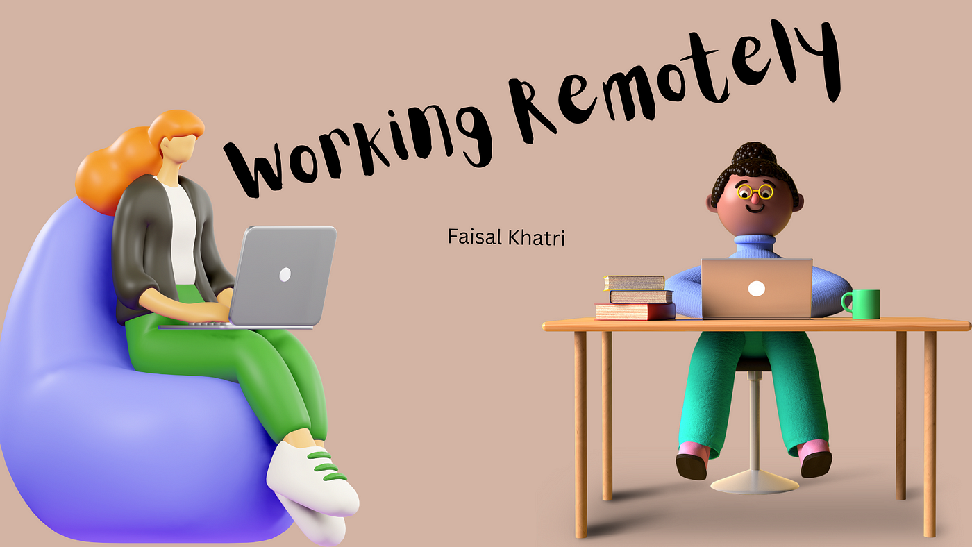 Working remotely outlet from home