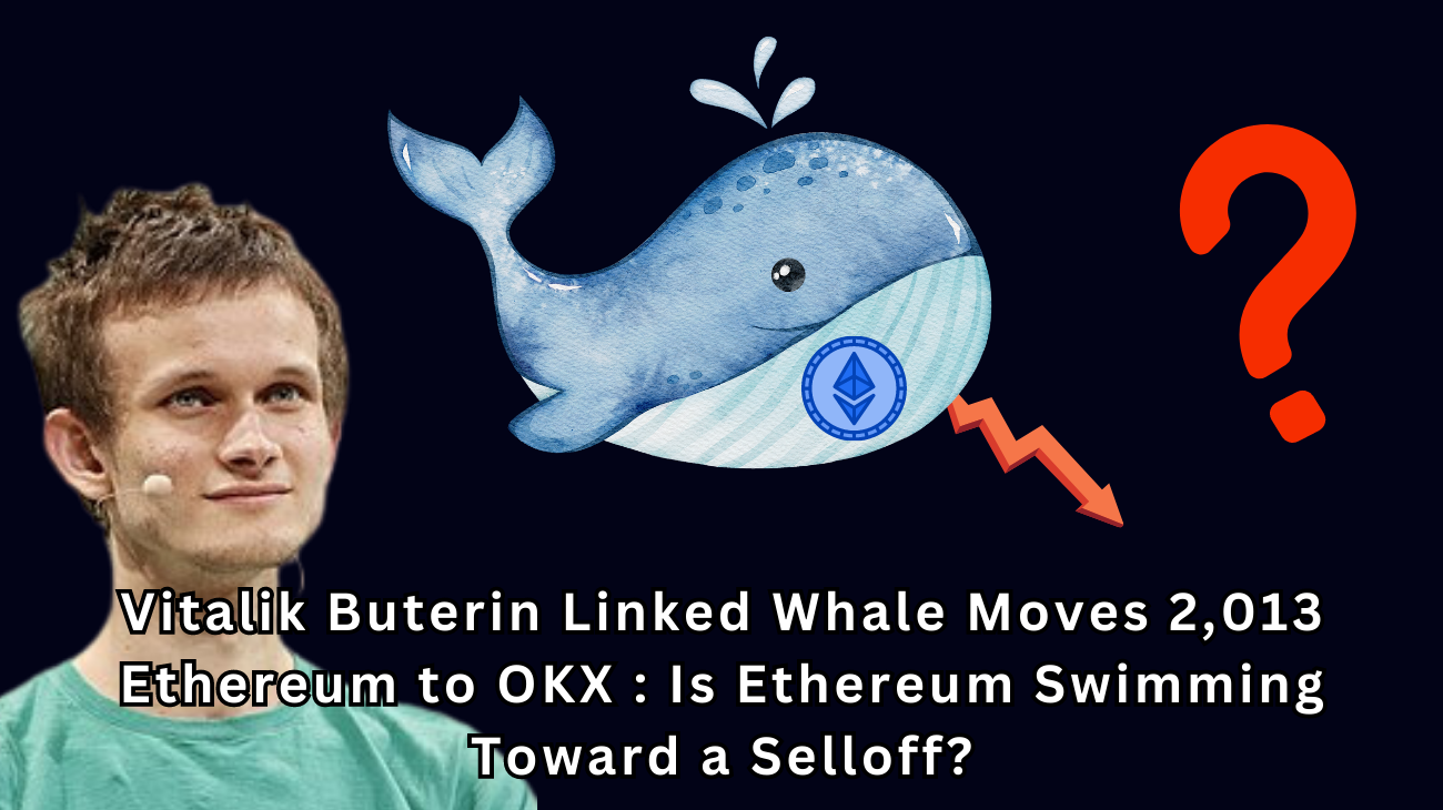 Vitalik Buterin Linked Whale Moves 2,013 Ethereum to OKX : Is Ethereum  Swimming Toward a Selloff? | by Durgesh yadav | Medium