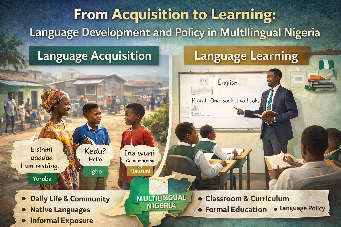 From Acquisition to Learning: Language Development and Policy in Multilingual Nigeria