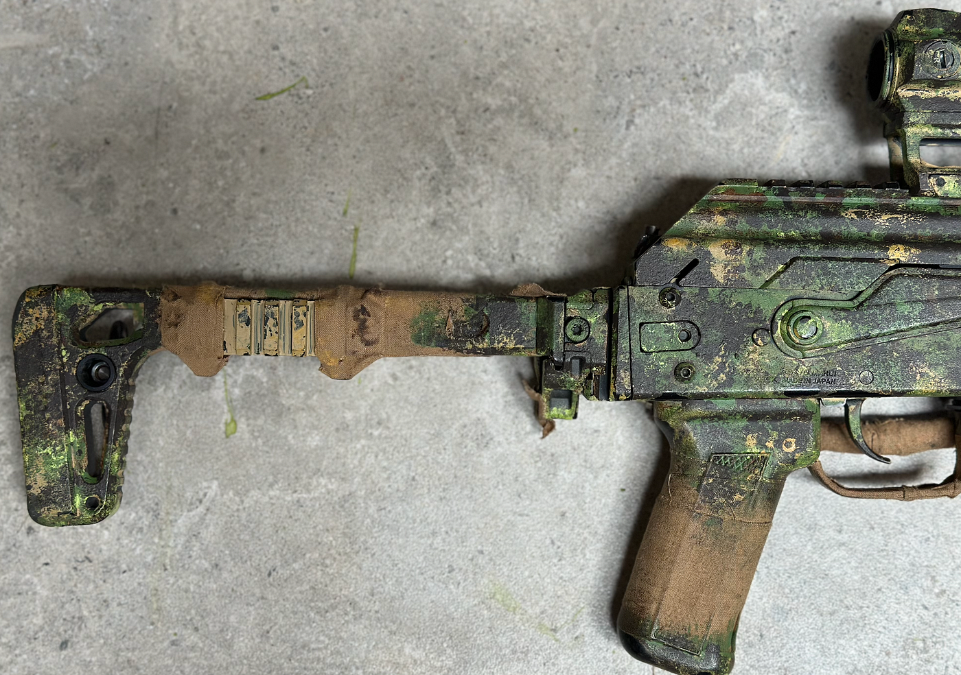 AK【asimocrafts】sai_b_asi 🔫 147-KILO AK chassis Full -for CYMA .SRC sportline ak47