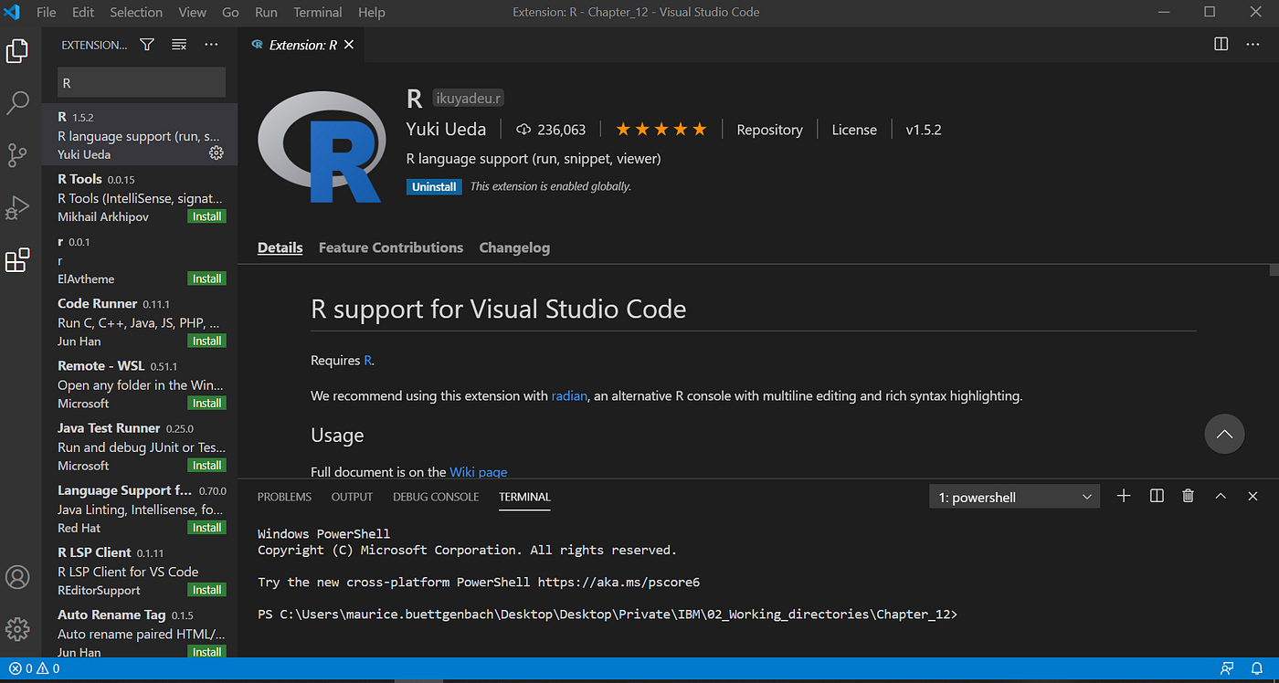 How To Integrate Python And R In Visual Studio Code By Maurice Henry