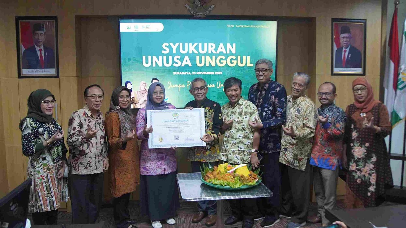 Unusa becomes the fastest university in Indonesia to achieve ‘Unggul’ accreditation by BAN-PT
