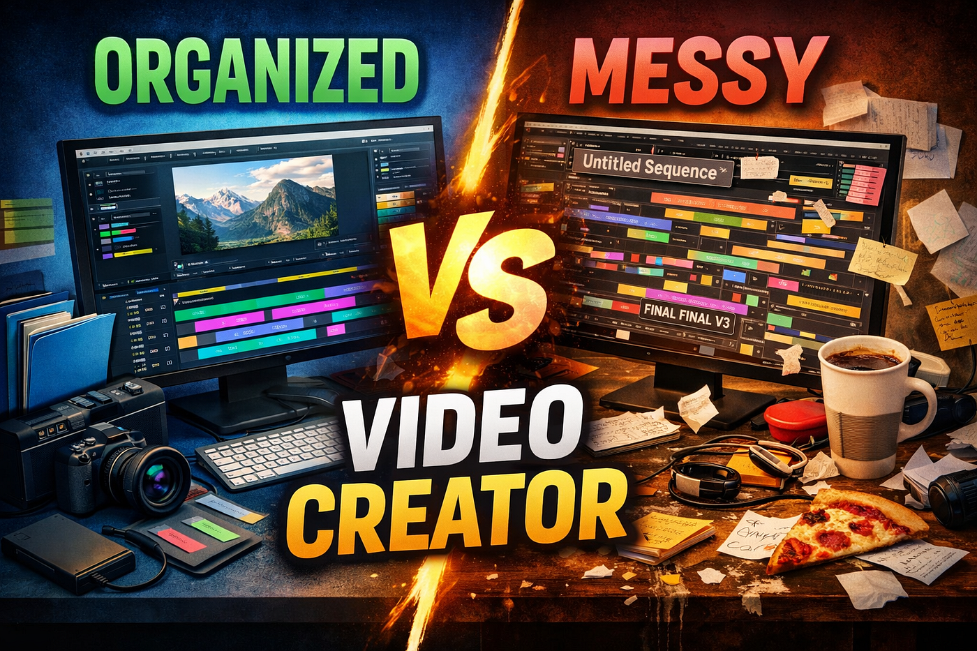 Organized vs. Messy: The Hidden Advantage of Structure in Video Creation