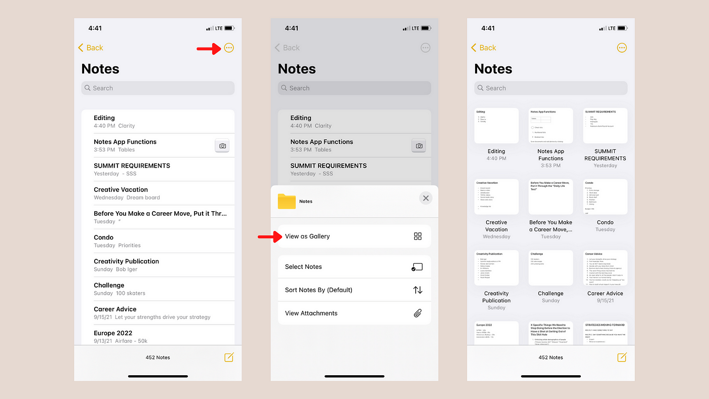 How to Create Note Templates in Apple Notes