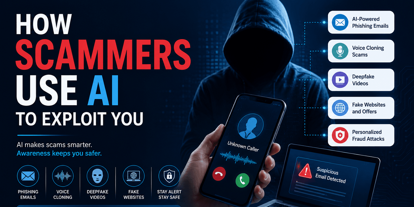 How Scammers Use AI to Exploit You (And How to Stay Safe)