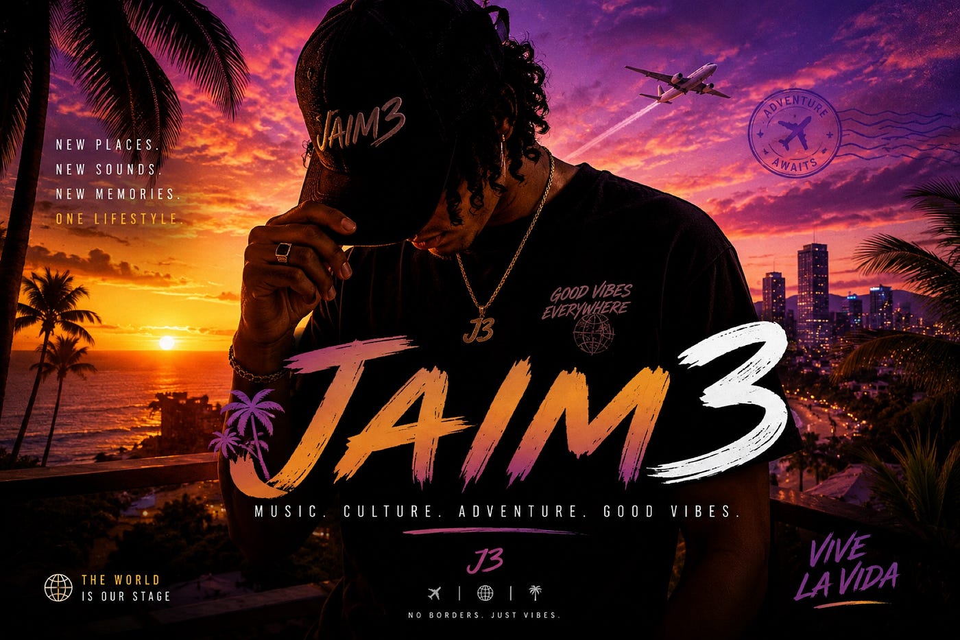 Meet Jaim3: The Soundtrack to Adventure, Culture, and Good Vibes