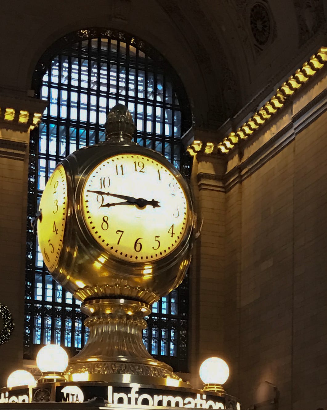 grand central station clock replica