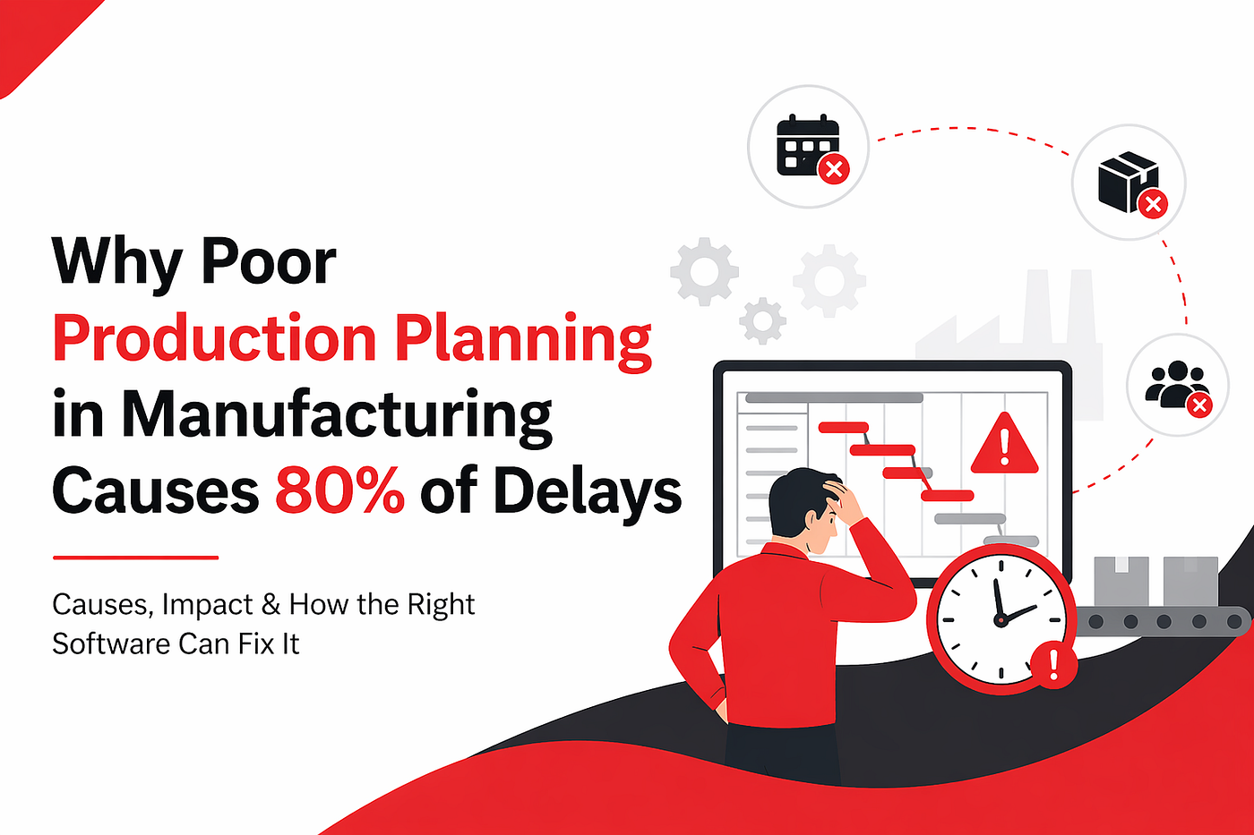 Why Poor Production Planning in Manufacturing Causes 80% of Delays